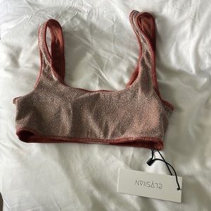 Elysiian Bronze Bikini Top size S